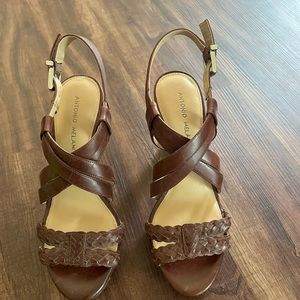 Antonio Melani Strappy Heels 8.5